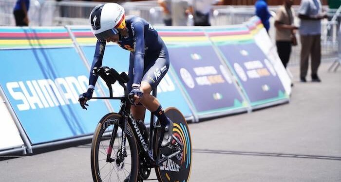 Mireia Benito firmó una décima plaza en la contrarreloj élite del Mundial de Kigali