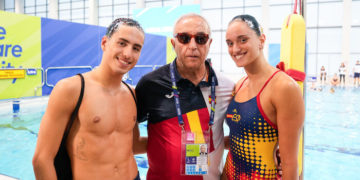 Mireia Hernández y Dennis González, campeones en el dúo mixto libre en Cracovia