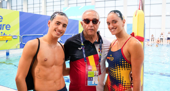 Mireia Hernández y Dennis González, campeones en el dúo mixto libre en Cracovia