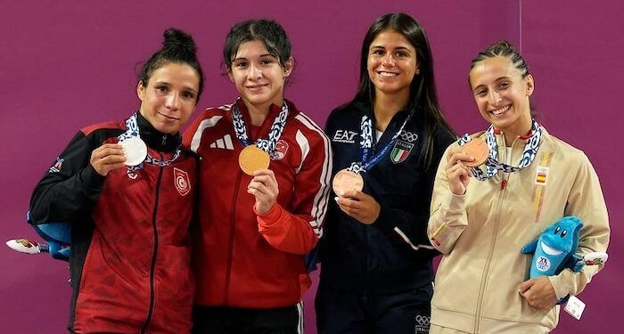 La judoka Mireia Rodríguez consiguió el bronce en -48 kilos en los Juegos Mediterráneos de Taranto