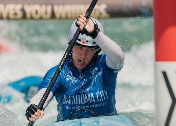 Miren Lazkano, bronce mundial de kayak cross