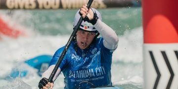 Miren Lazkano, bronce mundial de kayak cross
