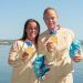 Miriam Vega e Isabel Contreras conquistaron el oro en K2-500 en los Juegos Mediterráneos