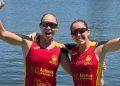 Miriam Vega y Alba Esteban, campeonas de Europa de piragüismo maratón en K2