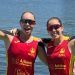 Miriam Vega y Alba Esteban, campeonas de Europa de piragüismo maratón en K2