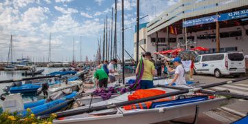 El Mundial de 29er arranca en El Balís con 245 participantes de 26 países y 4 continentes