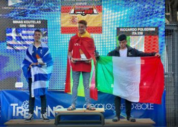El canario Bruno Bárbara se proclamó campeón de Europa juvenil de la clase Techno 293