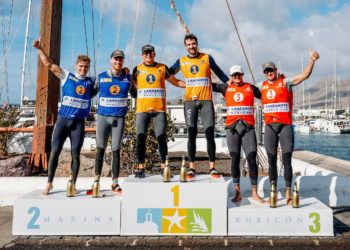 Botín y Trittel, bronce en el Mundial de 49er en Lanzarote