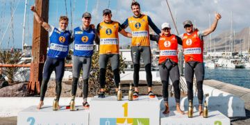 Botín y Trittel, bronce en el Mundial de 49er en Lanzarote