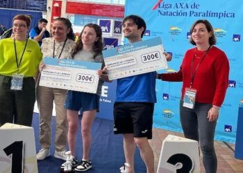 Nahia Zudaire logró la victoria en la segunda jornada de la Liga Axa de natación paralímpica