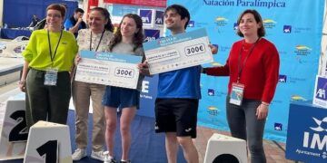 Nahia Zudaire logró la victoria en la segunda jornada de la Liga Axa de natación paralímpica