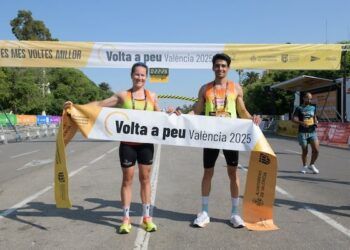 Noelia Juan se impuso en la Volta a peu València