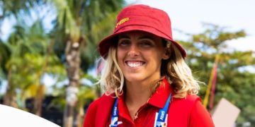 Nadia Erostarbe logró un diploma olímpico histórico para el surf español