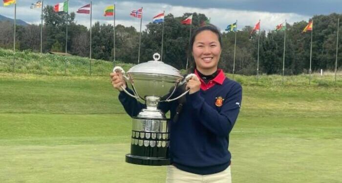Nagore Martínez subrayó el poderío español con una nueva victoria en la Copa de la Reina de golf