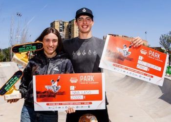 Naia Laso se impuso en la modalidad de park en las Iberdrola Skate Series de Málaga