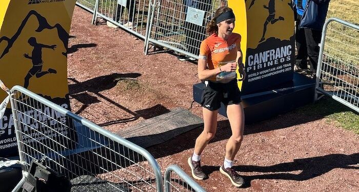 Naiara Irigoyen, mejor española en la Vertical Uphill, que ganó la alemana Nina Engelhard