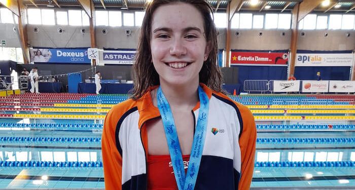 Jimena Ruiz, cuarta absoluta en 100 braza en el Rotterdam Swim Meet