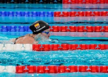 Nahia Zudaire consiguió la plata en el 400 metros libre de las World Series