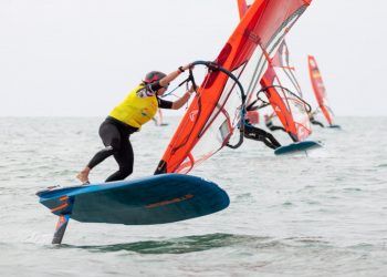 Nicole Van der Velden y Antonio Medina, a la final del International iQFOil Games Cádiz