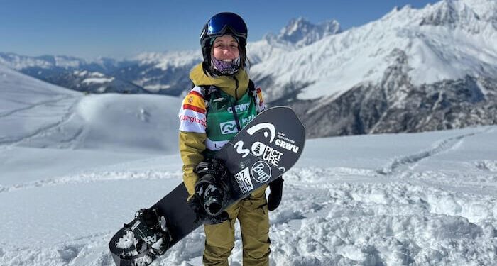 Núria Castán hizo podio en el Freeride World Tour Georgia Pro