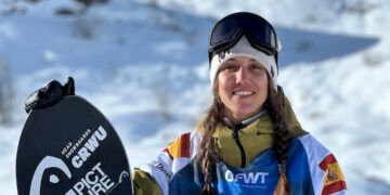 Núria Castán resurgió y fue tercera en Val Thorens
