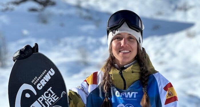 Núria Castán resurgió y fue tercera en Val Thorens