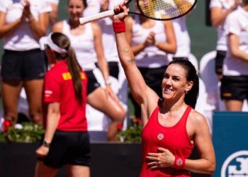 Sara Sorribes y Nuria Párrizas ponen el 2-0 para España ante México en la Billie Jean King Cup