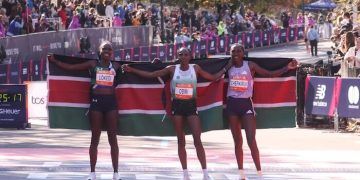 Hellen Obiri reinó en el Maratón de Nueva York
