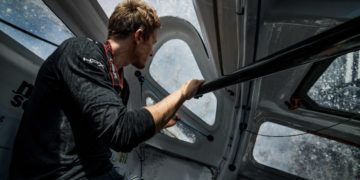 La flota de The Ocean Race ha ganado sur hasta los 40 Rugientes con velocidades a ritmo de récord