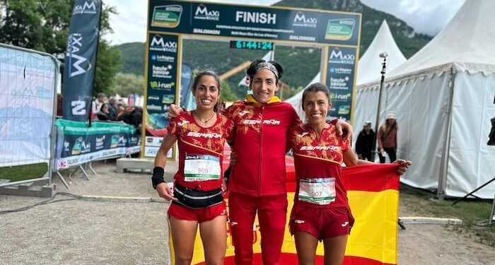 Kortazar, Arenas y Pastor, subcampeonas de Europa de trail running