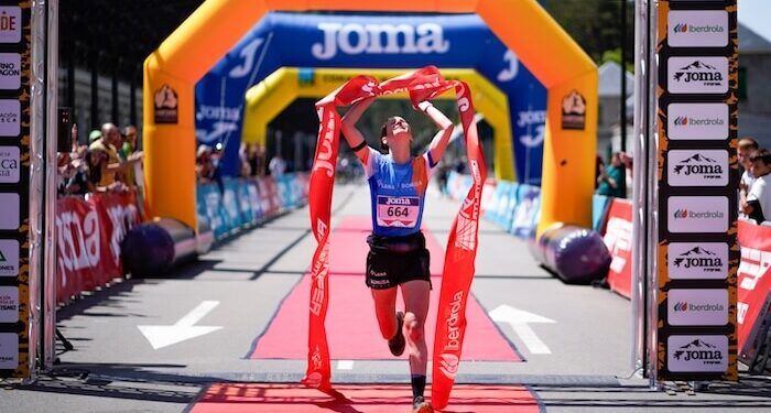 Onditz Iturbe, campeona de España de carreras de montaña en Canfranc