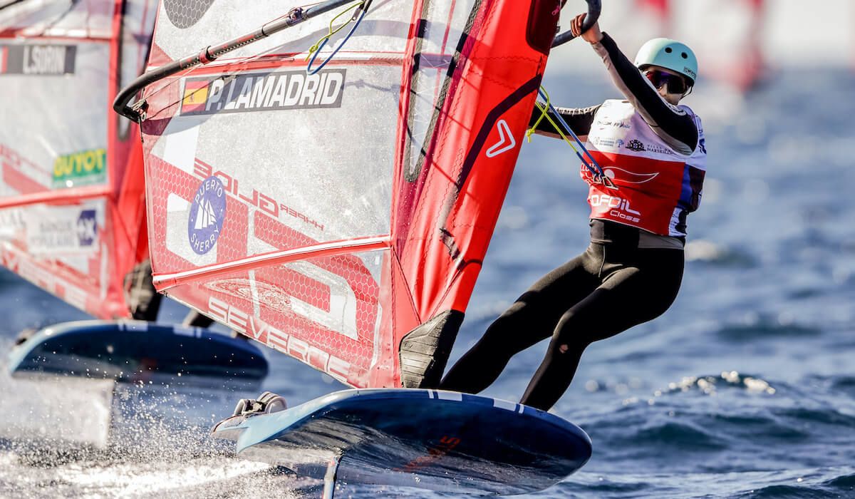 Lamadrid y van der Velden estarán en la Medal Series del Europeo de iQFoil