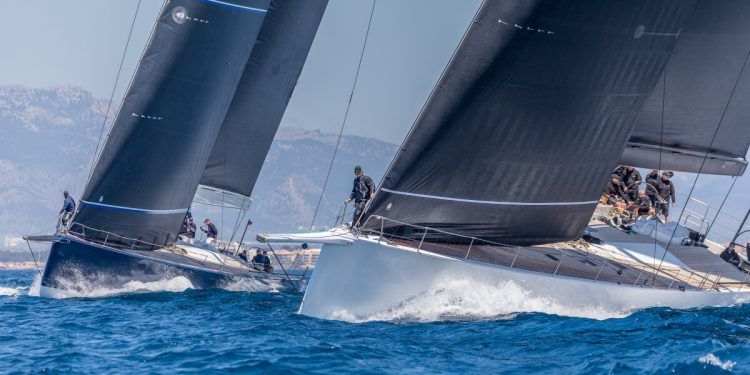 Cerca de 80 barcos en la bahía de Palma en la segunda jornada de PalmaVela