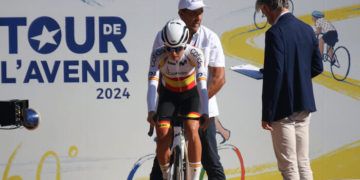 Paula Blasi, mejor española en el prólogo del Tour del Porvenir femenino