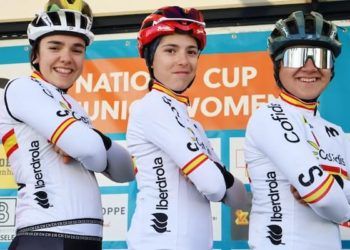 Paula Ostiz concluyó en octava posición en la última etapa de la EPZ Omloop Van Borsele