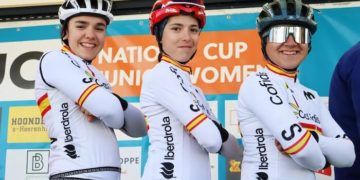 Paula Ostiz concluyó en octava posición en la última etapa de la EPZ Omloop Van Borsele