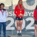 Paula Ostiz, subcampeona de la prueba en ruta del Festival Olímpico de la Juventud Europea
