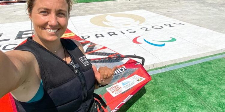 Pilar Lamadrid ya se entrena en el campo de regatas de los Juegos de París 2024