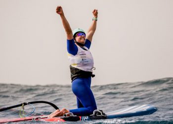 Pilar Lamadrid ganó los Lanzarote iQFoil Games