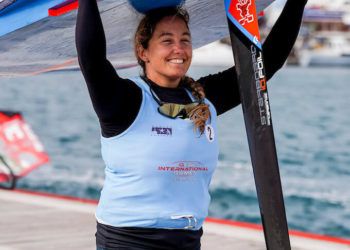 Nuevo test de Pilar Lamadrid en la Mallorca Sailing Center Regatta