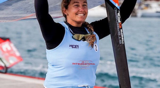 Nuevo test de Pilar Lamadrid en la Mallorca Sailing Center Regatta
