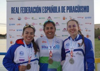 María Corbera brilla en el campeonato de España de invierno de sprint olímpico