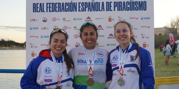 María Corbera brilla en el campeonato de España de invierno de sprint olímpico