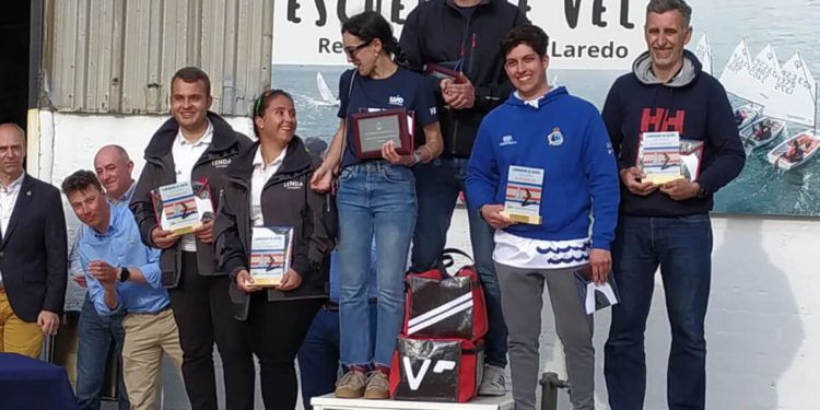 Tone Pérez y Paloma González conquistaron el Campeonato de España de Vaurien