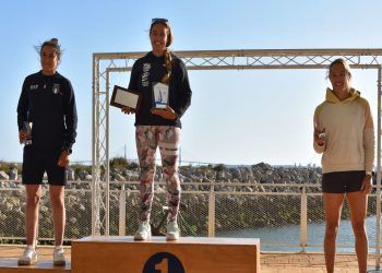 Pilar Lamadrid, Ángel Granda e Ignacio Baltasar, ganadores de las Copas de España de iQFOil