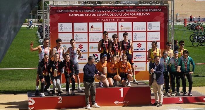 Ecosport Triatlón Alcobendas ganó el campeonato de España de duatlón relevos en Ciudad Real
