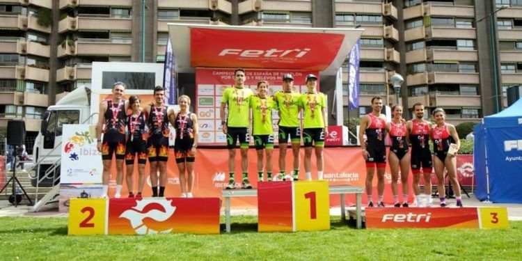 Marlins Triatlón Madrid gana el Campeonato de España de Duatlón Relevos Mixtos