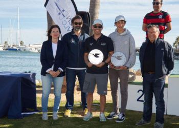 Víctor Pérez y Luca Rosa y Lucía Tamani y María Sauquillo, campeones del 63º Gran Trofeo Valencia de Snipe