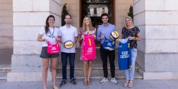 Gandia presenta el Circuito ‘Vichy Catalan’ Mediterranean Beach Volley