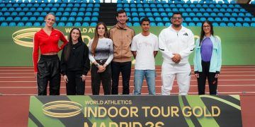 Gallur espera a 55 medallistas internacionales en el World Indoor Tour Gold Madrid 2026